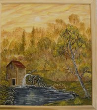 "The old mill". 2011. 40X50 cm.